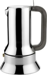 Cafetière italienne induction - Alessi 9090-6 Acier Inoxydable 6 Tasses