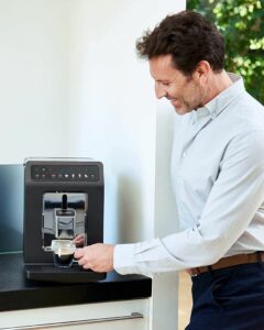 Fonctionnement intuitif de la machine à café