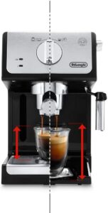 Données techniques de la machine à café